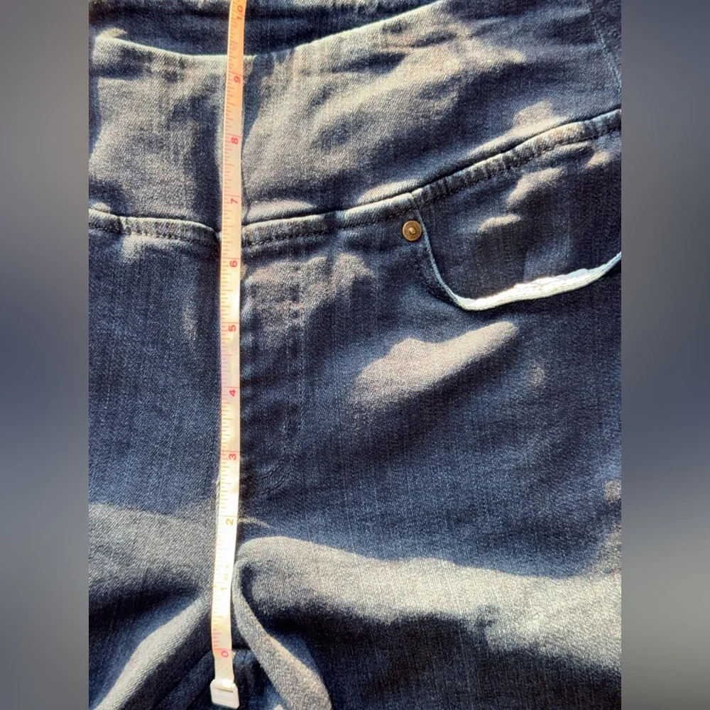 Belle by Kim Gravel Dark Blue Skinny Jeans - Picture 9 of 16